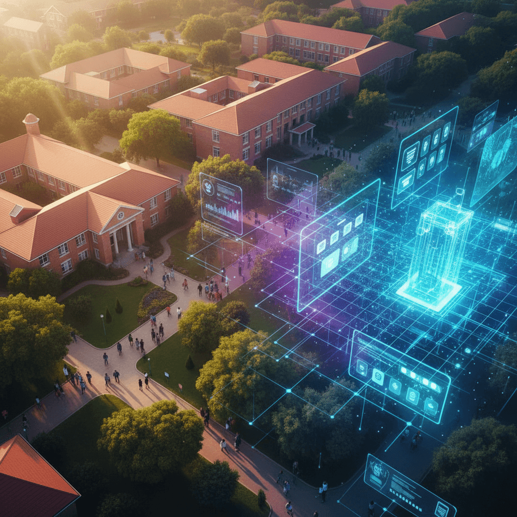 An African campus transitioning to a connected digital learning environment